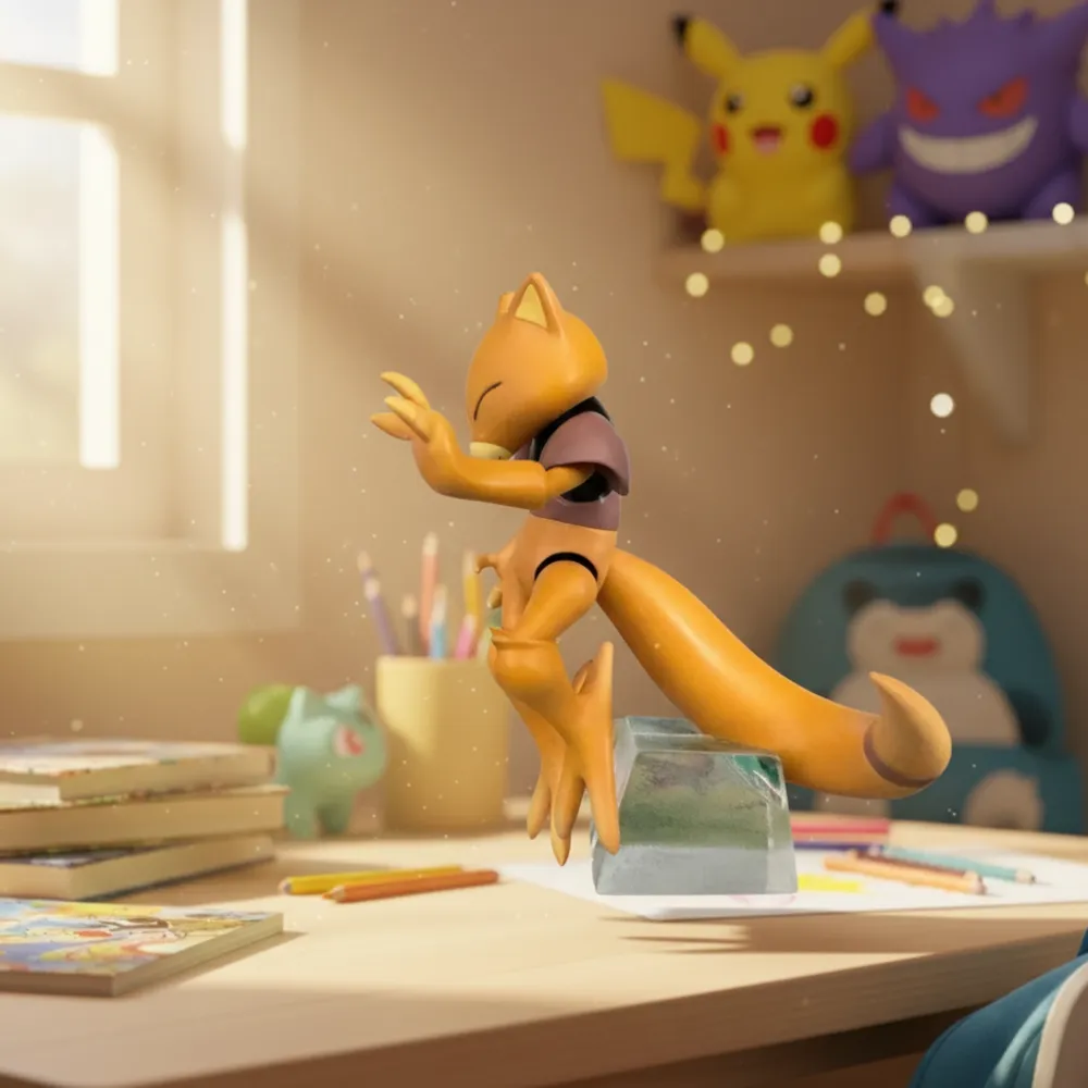 Figurine Abra Pokémon – Le compagnon mystique pour collectionneurs et dresseurs – Image 3