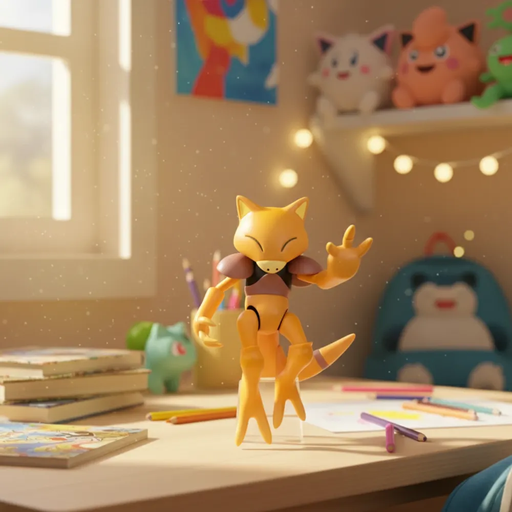 Figurine Abra Pokémon – Le compagnon mystique pour collectionneurs et dresseurs – Image 4