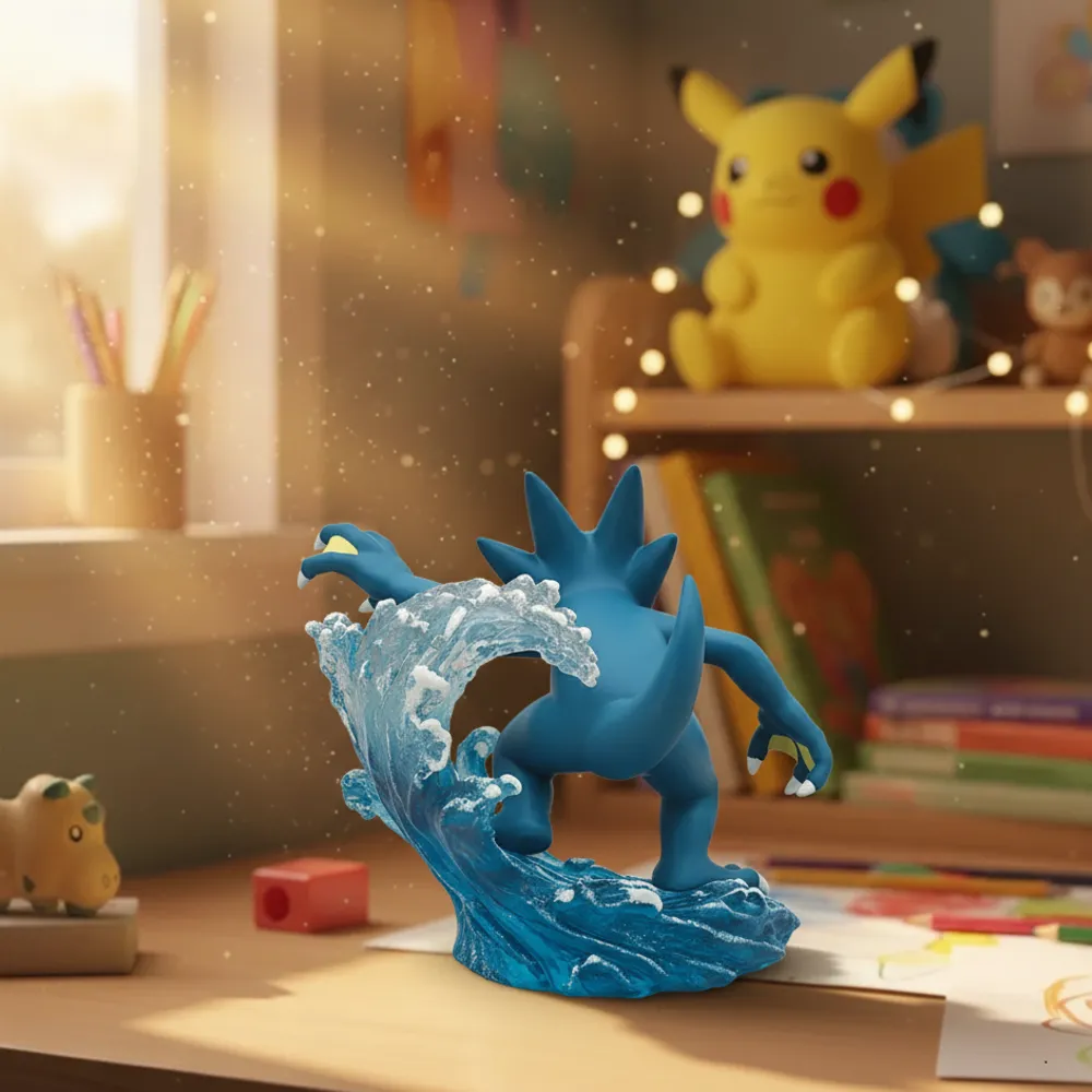 Figurine Akwakwak Pokémon – Plongez dans l’univers aquatique de la collection – Image 4