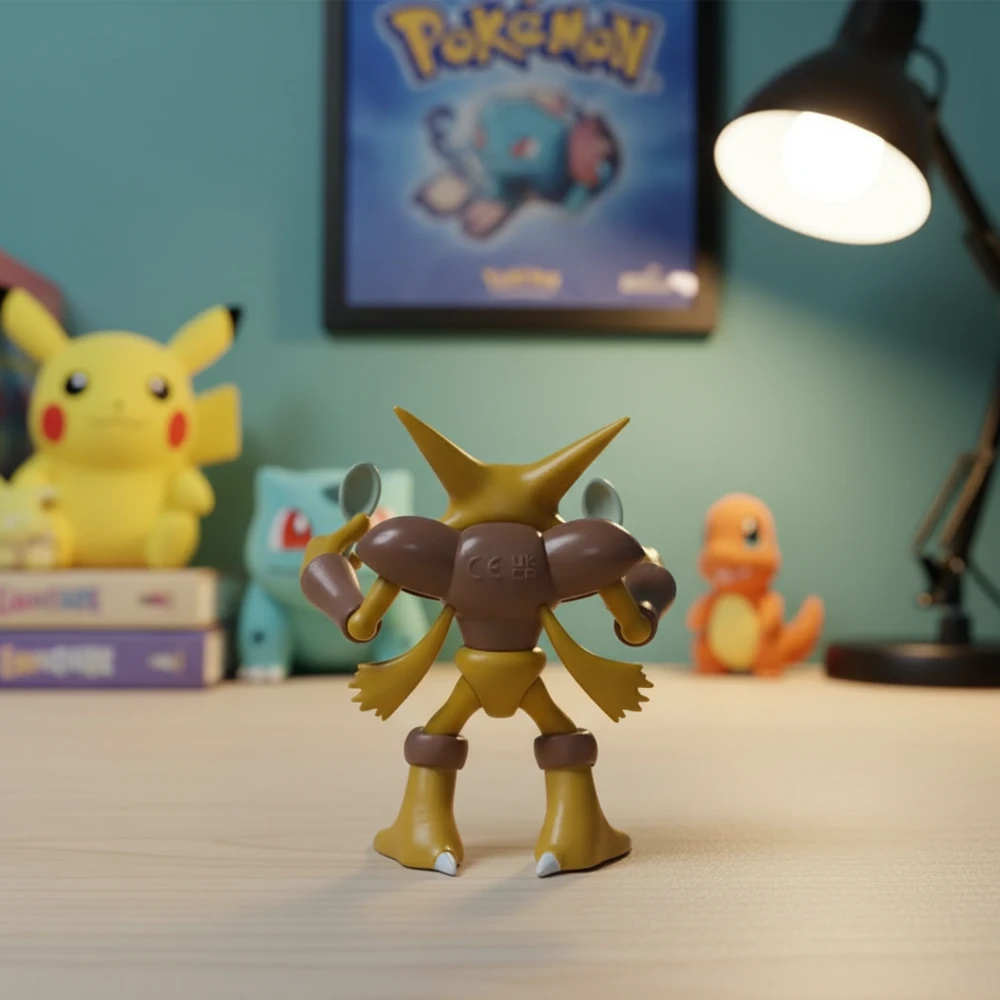 Alakazam jouet Pokémon – Figurine mystique pour collectionneurs et jeunes dresseurs – Image 4