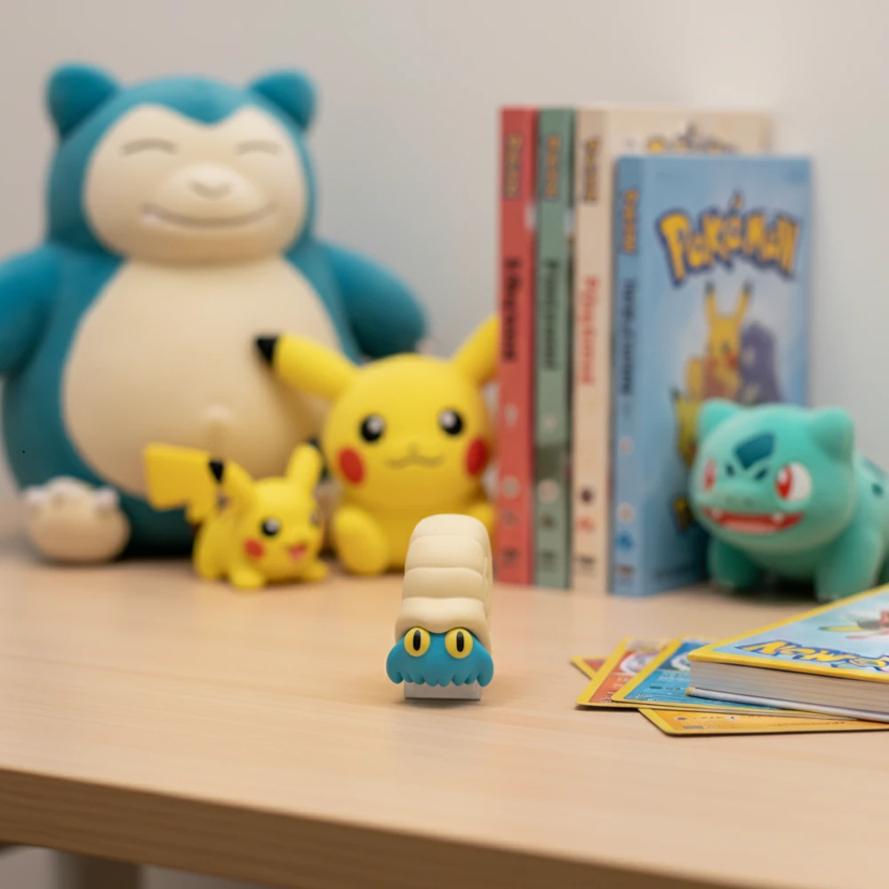 Amonita jouet Pokémon - Figurine de collection inspirée des fossiles légendaires – Image 3