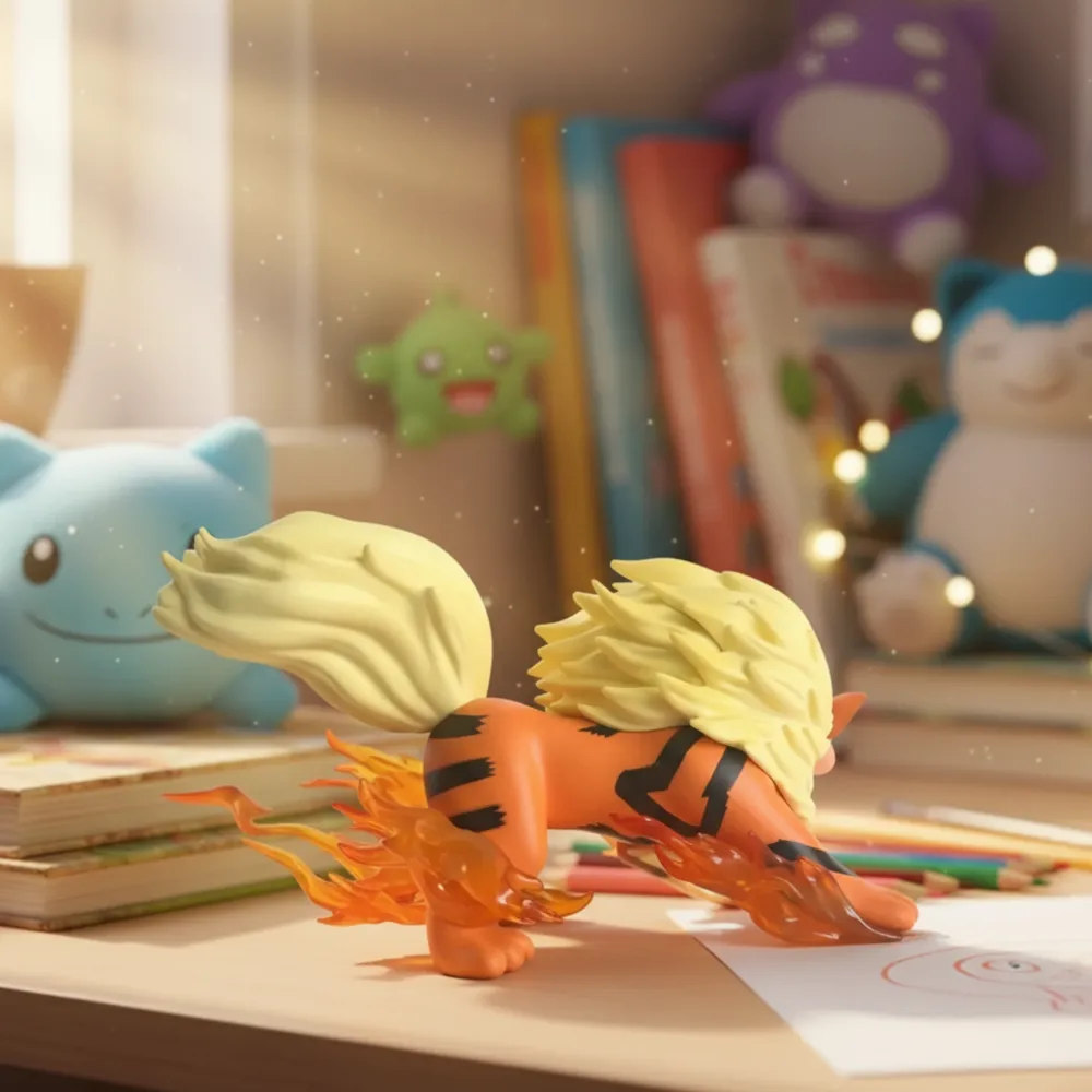 Figurine Arcanin Pokémon – Jouet Collector de Feu pour Fans Passionnés – Image 4