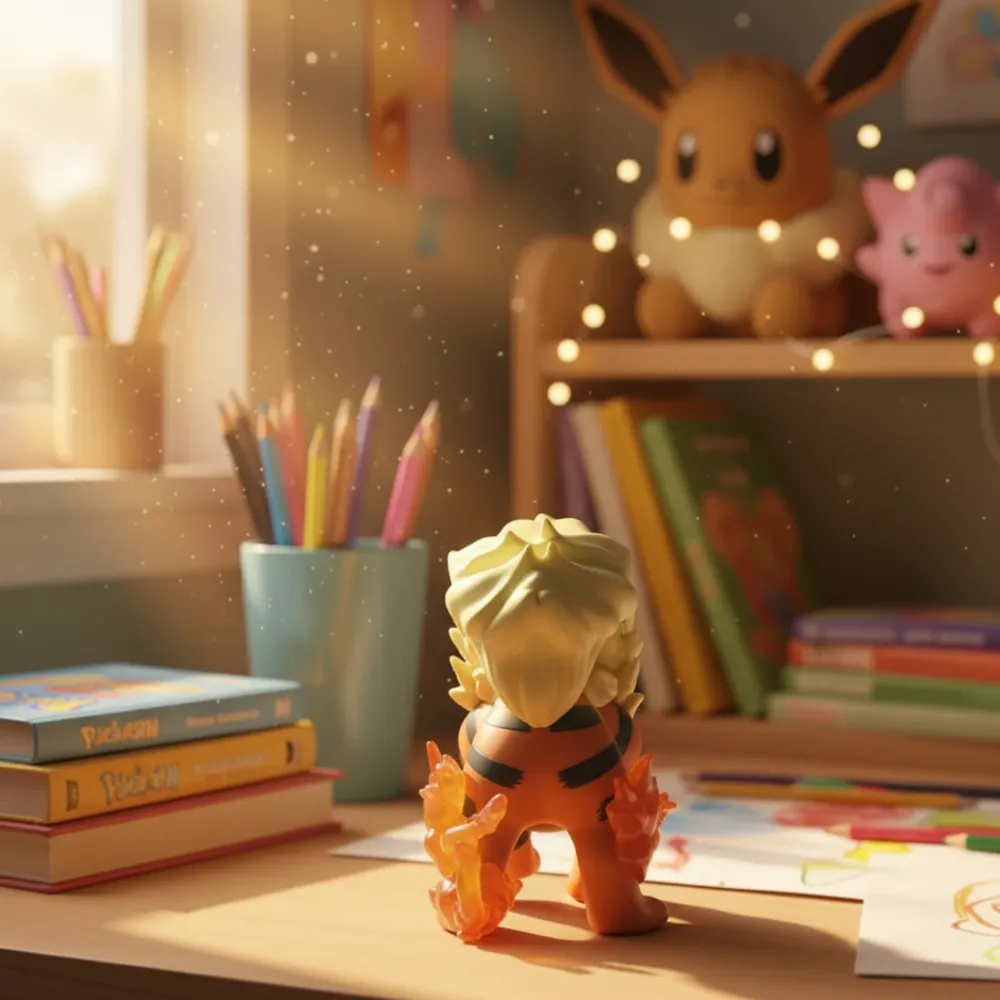 Figurine Arcanin Pokémon – Jouet Collector de Feu pour Fans Passionnés – Image 5