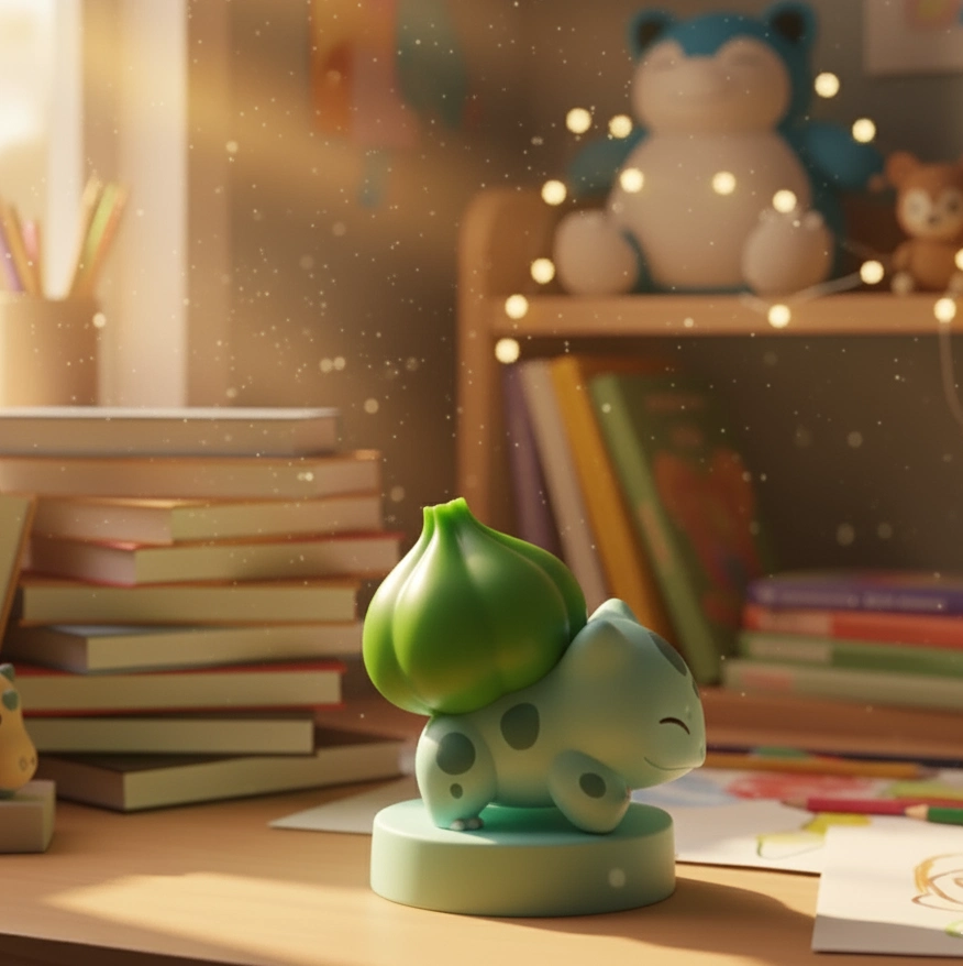 Figurine Bulbizarre Pokémon - Le compagnon idéal pour jouer et collectionner – Image 4