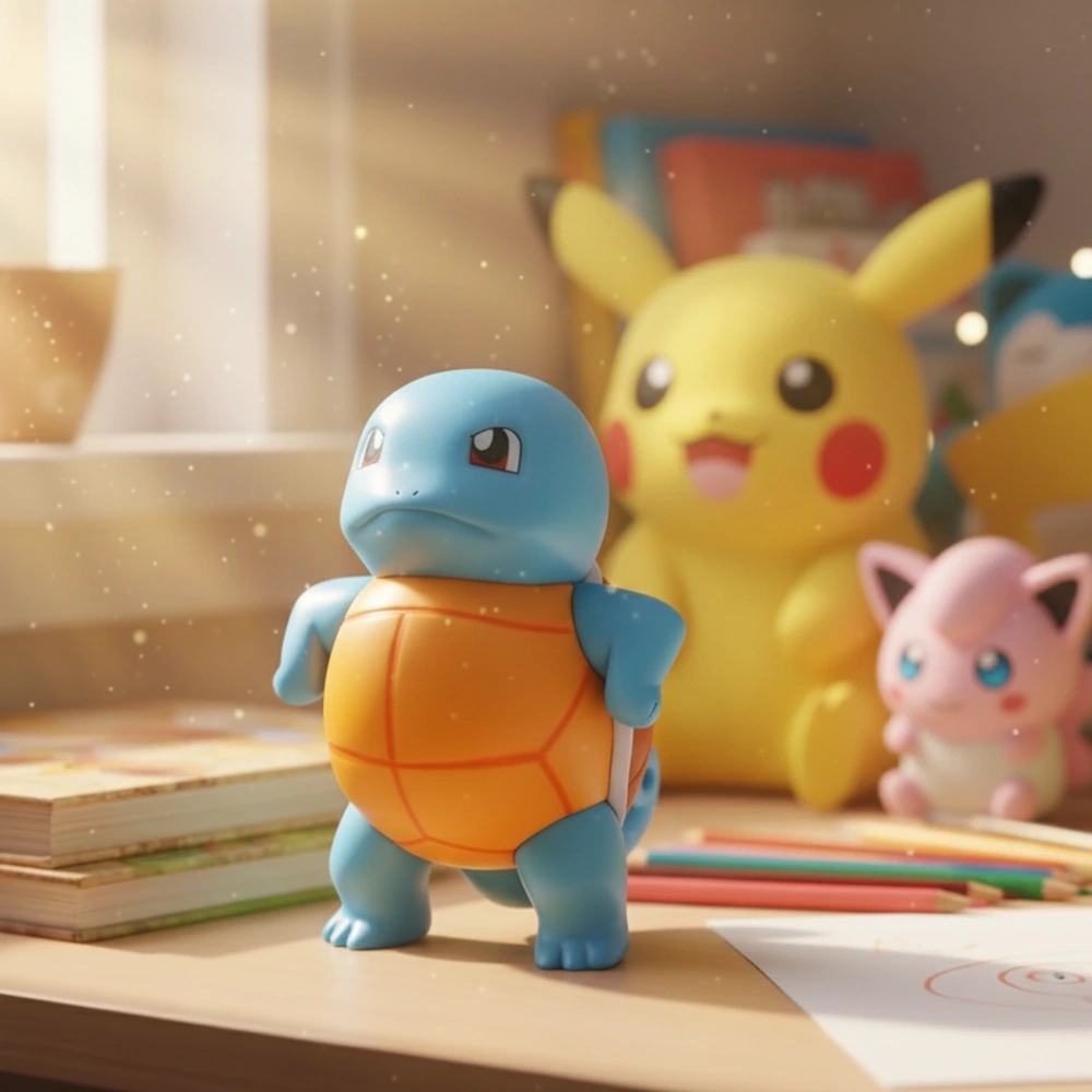 Figurine Carapuce Pokémon – Compagnon aquatique à collectionner