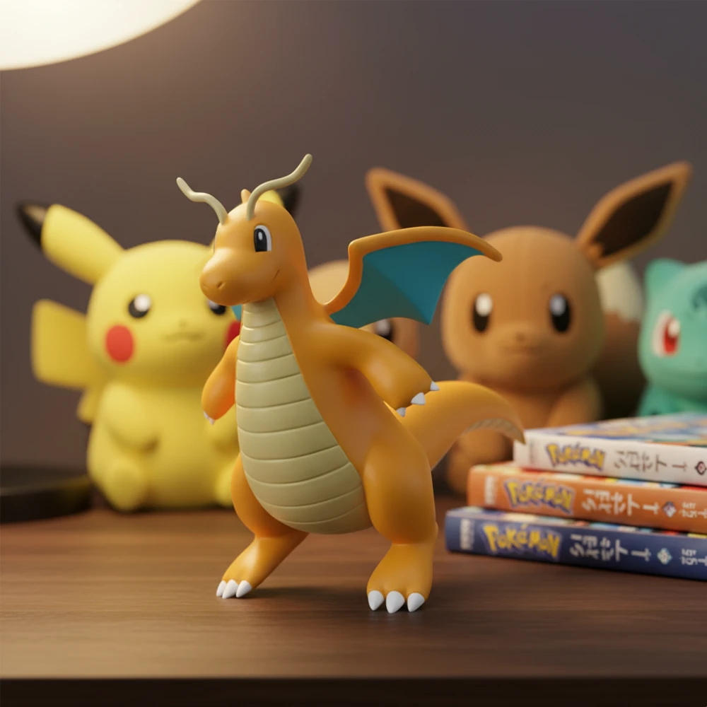 Dracolosse jouet Pokémon – Figurine de collection Dragon pour aventuriers passionnés – Image 4