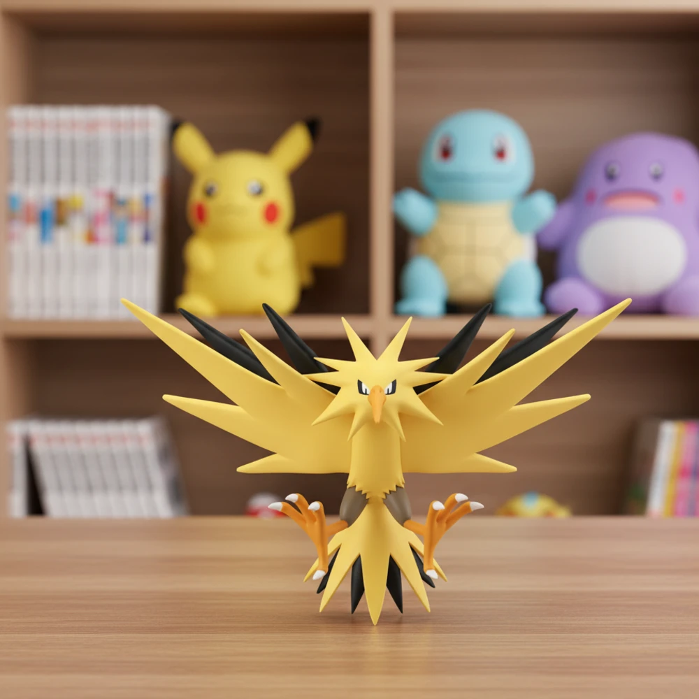 Électhor jouet Pokémon - Figurine collector électrique pour aventuriers en herbe – Image 4
