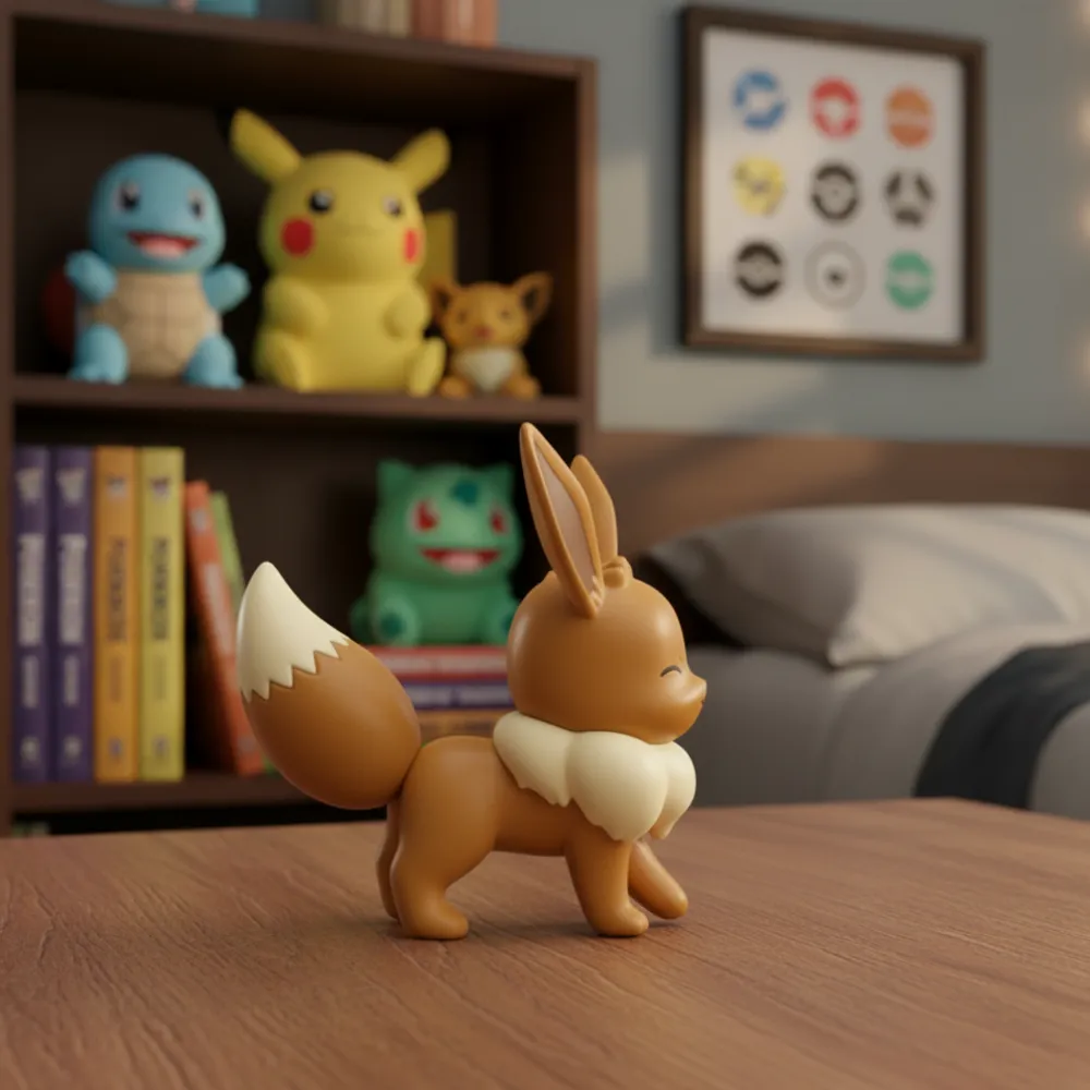Évoli jouet Pokémon – Figurine à collectionner pour les jeunes dresseurs – Image 4