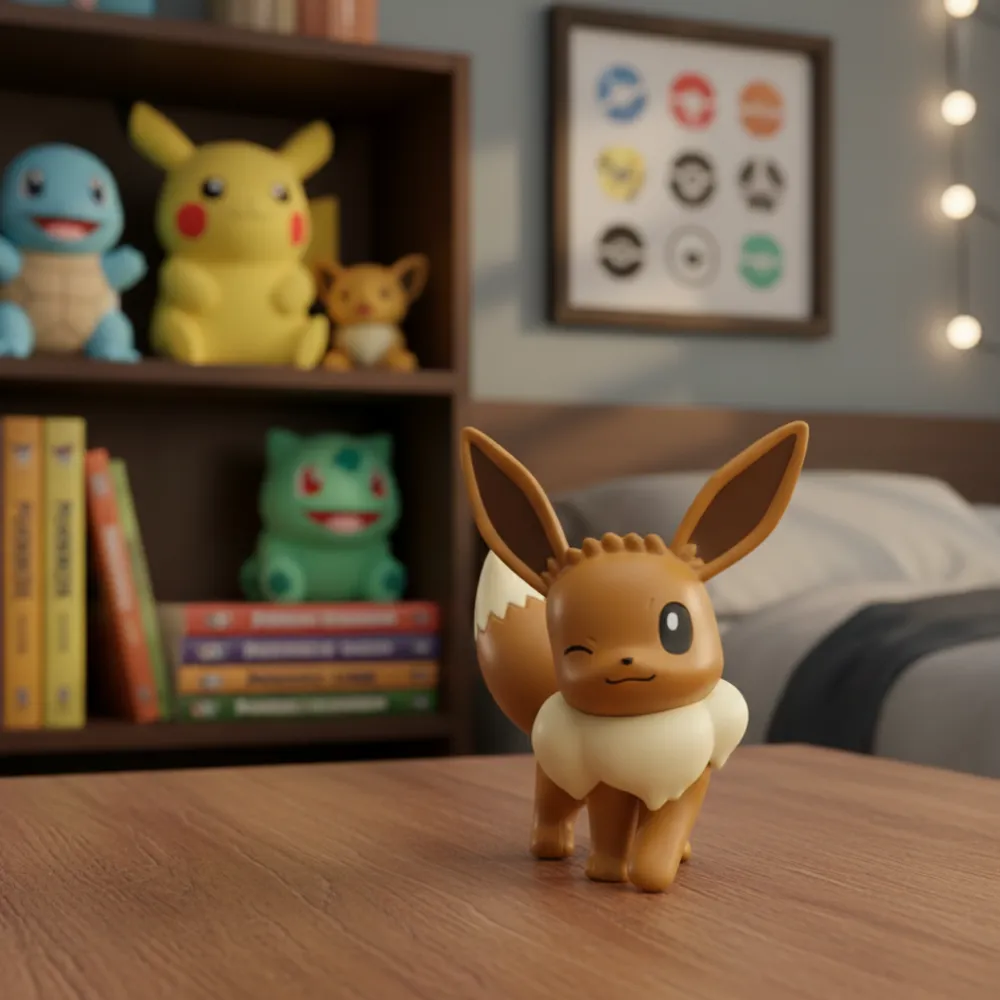 Évoli jouet Pokémon – Figurine à collectionner pour les jeunes dresseurs – Image 5