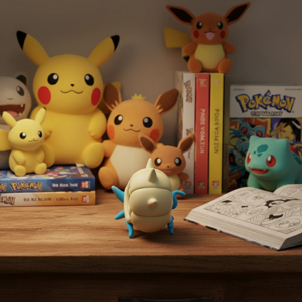 Amonistar figurine Pokémon - Légende fossile à collectionner – Image 3