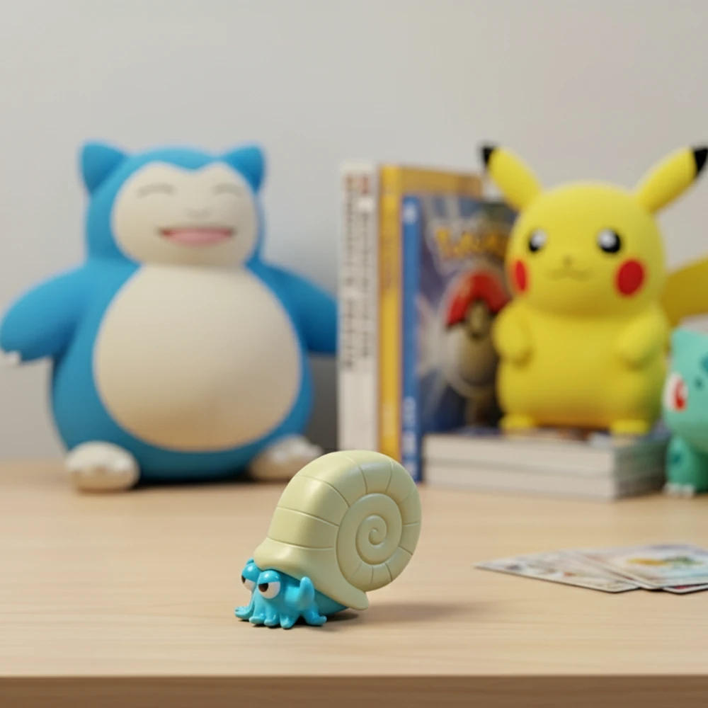 Amonita figurine Pokémon – Un trésor préhistorique à collectionner – Image 4