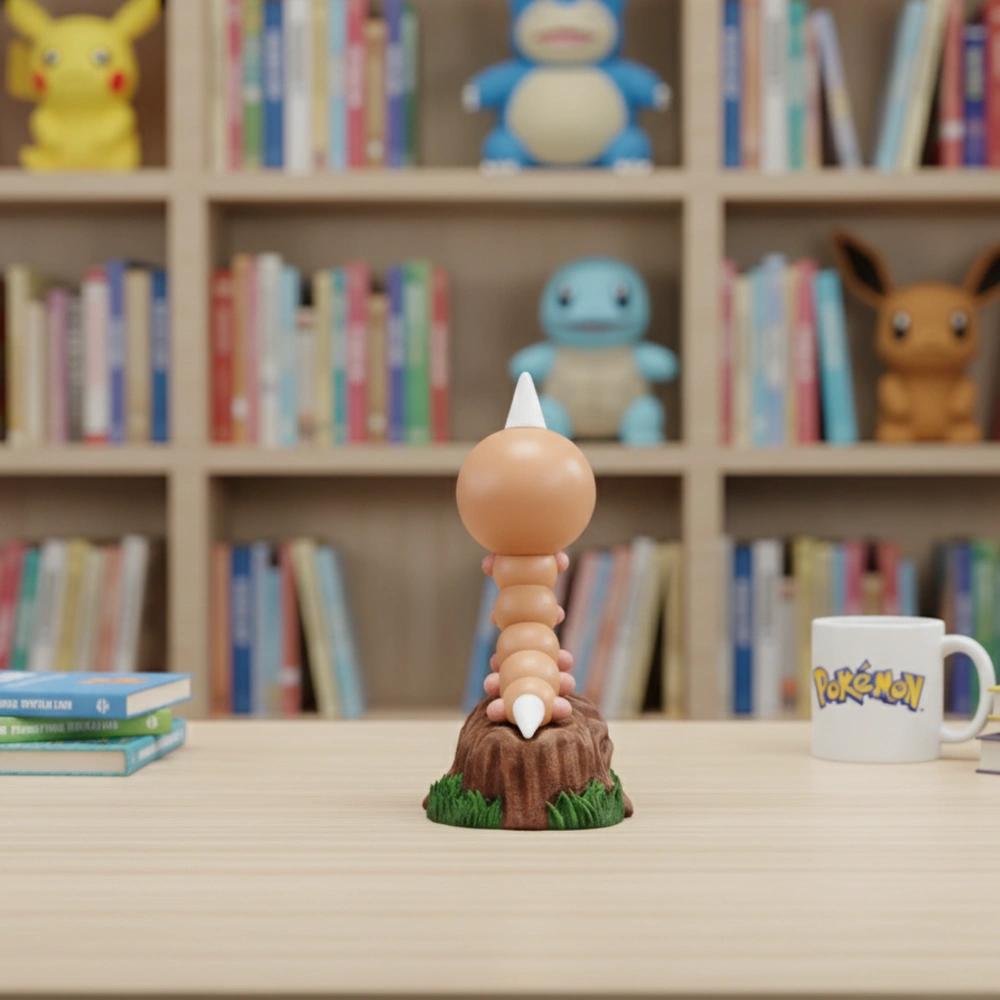 Figurine Aspicot Pokémon – Le compagnon idéal pour votre collection insecte – Image 5
