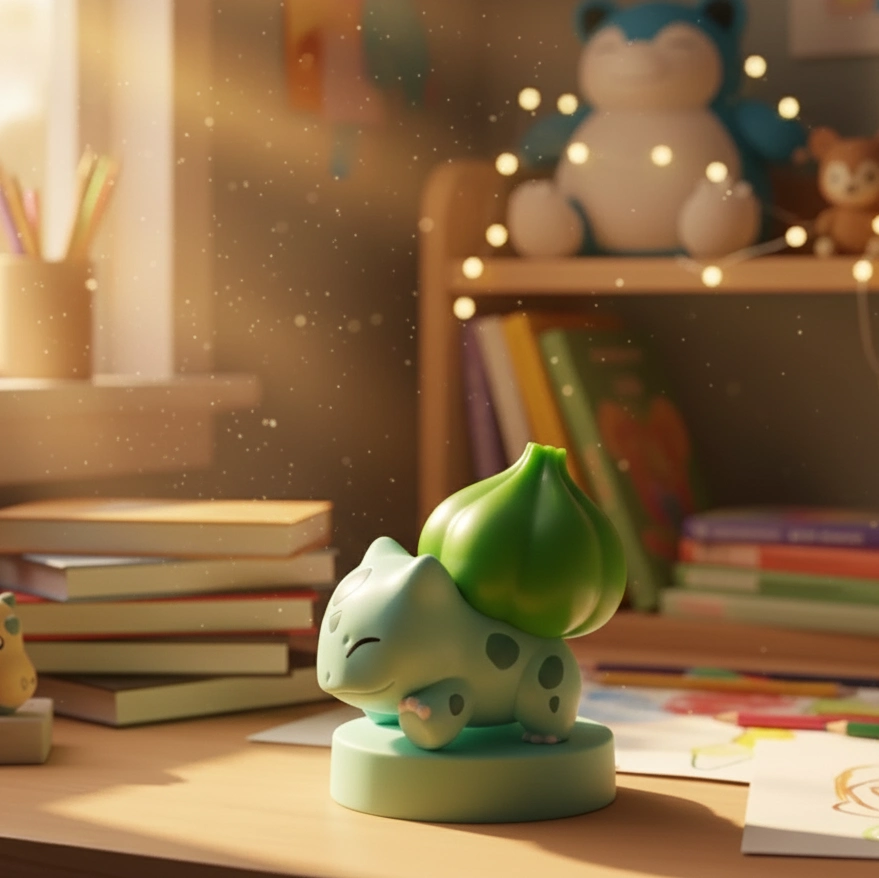 Figurine Bulbizarre Pokémon - Le compagnon idéal pour jouer et collectionner – Image 3