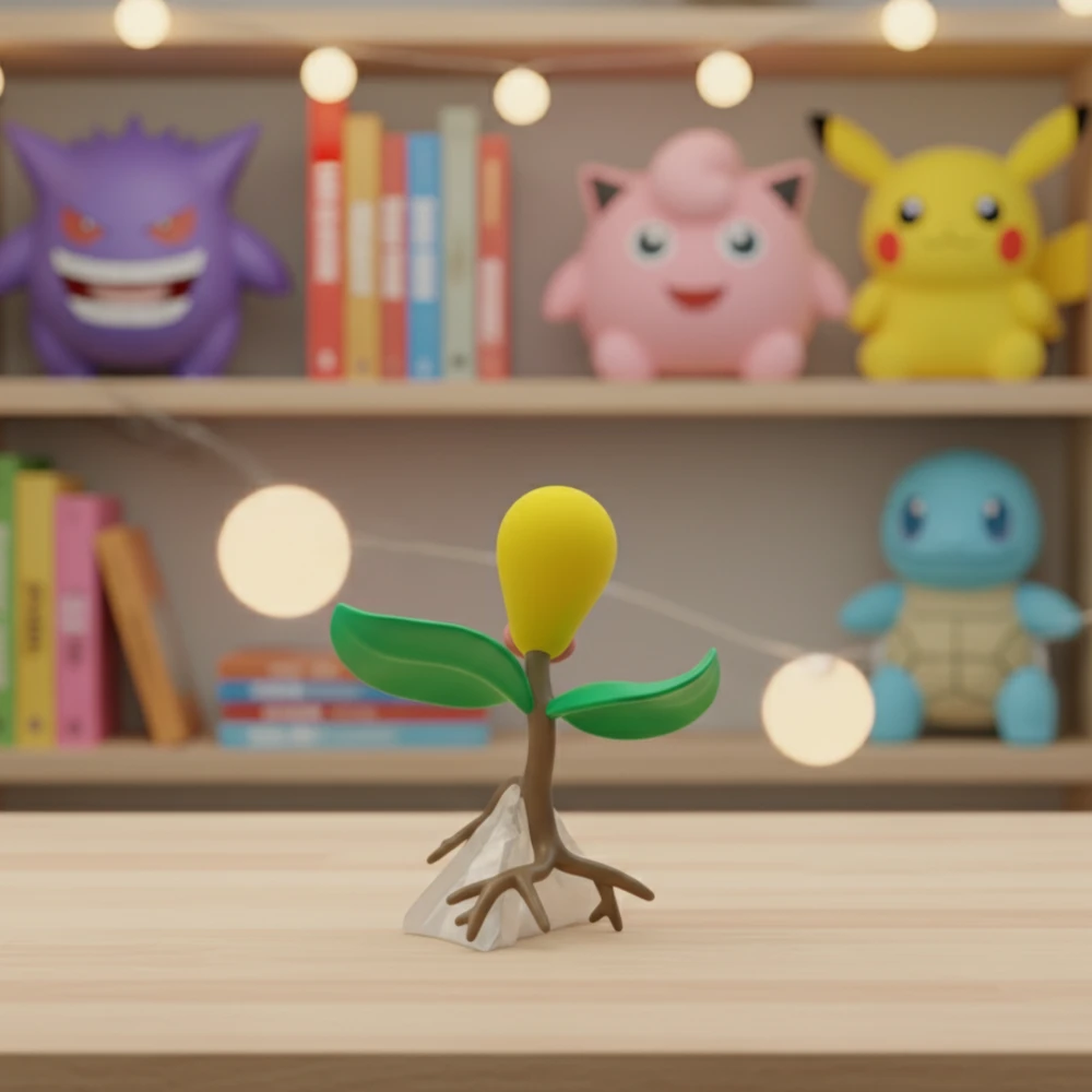 Chétiflor figurine Pokémon – L’adorable plante de Kanto à collectionner – Image 2