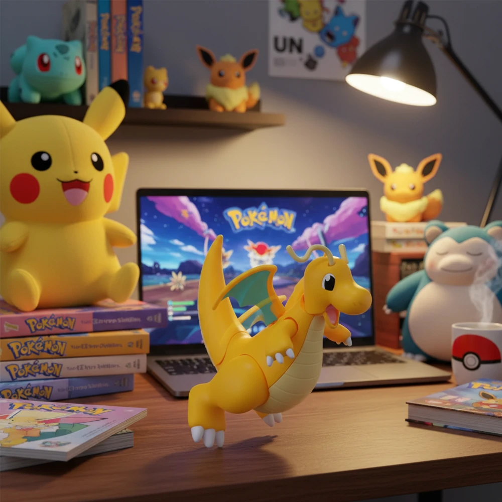 Dracolosse figurine Pokémon – Le Dragon légendaire à collectionner – Image 3