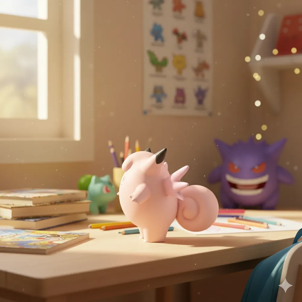 Figurine Mélodelfe Pokémon - Magie et Douceur à Collectionner – Image 5