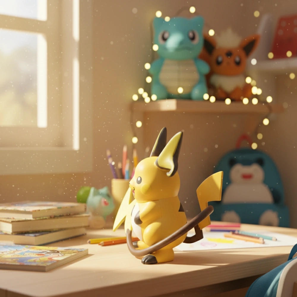 Figurine Raichu Pokémon – Électrisez votre collection avec ce jouet culte – Image 3