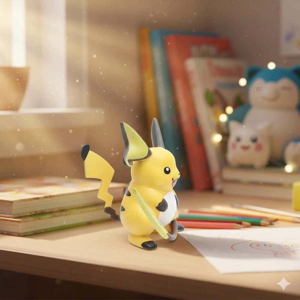 Figurine Raichu Pokémon – Électrisez votre collection avec ce jouet culte – Image 2