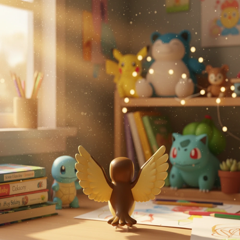 Figurine Roucool Pokémon - Jouet de collection pour petits Dresseurs – Image 2