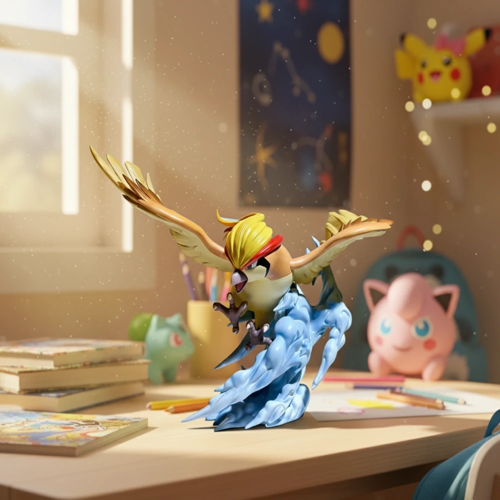 Figurine Roucoups Pokémon – Le compagnon ailé des dresseurs en herbe – Image 2