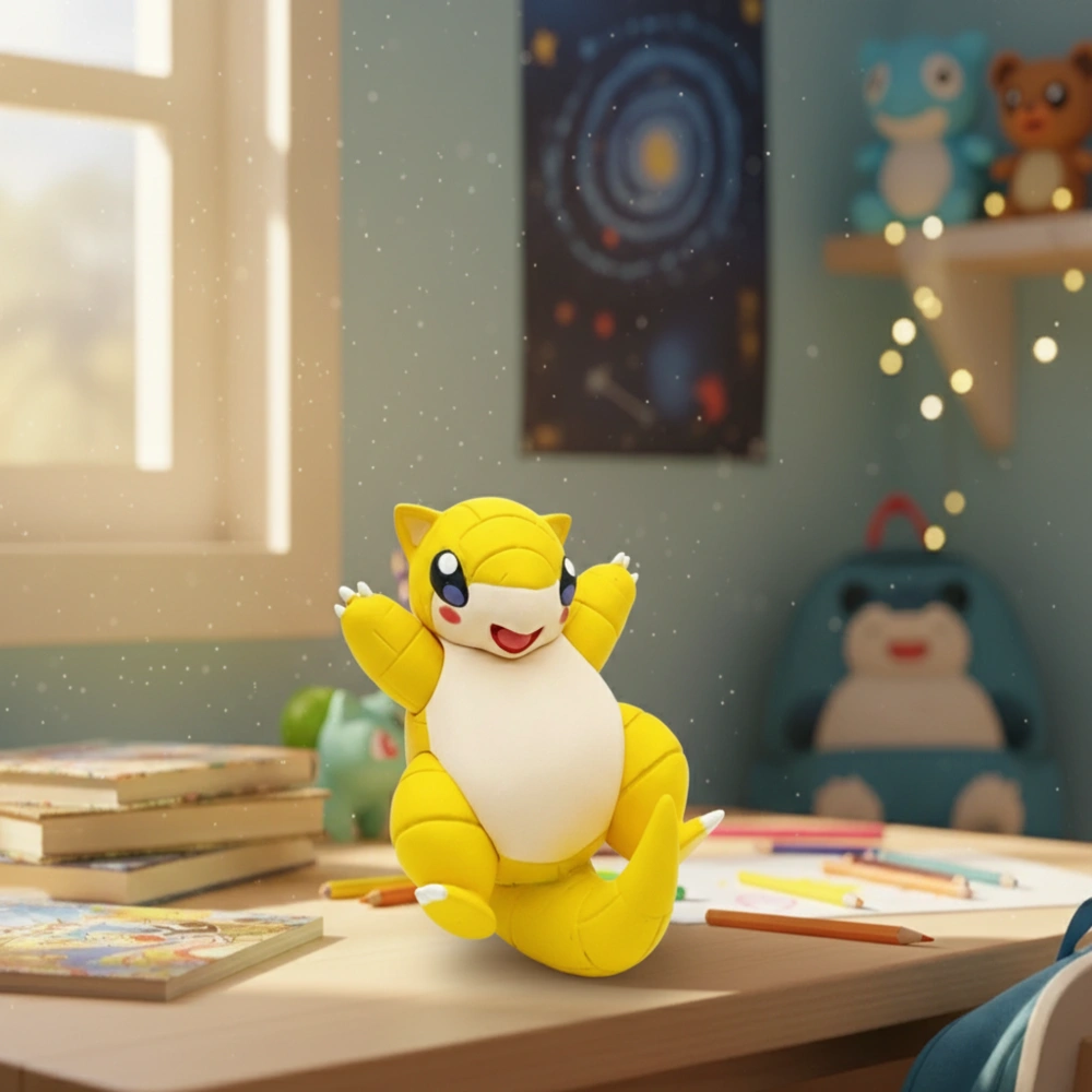 Figurine Sabelette Pokémon - Jouet Collectible pour Petits Dresseurs – Image 2