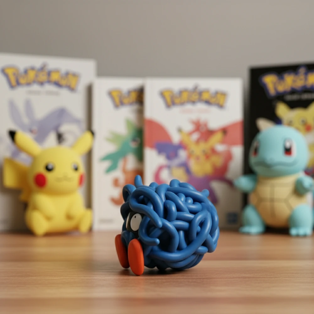 Saquedeneu figurine Pokémon – Une créature Plante à collectionner absolument – Image 3