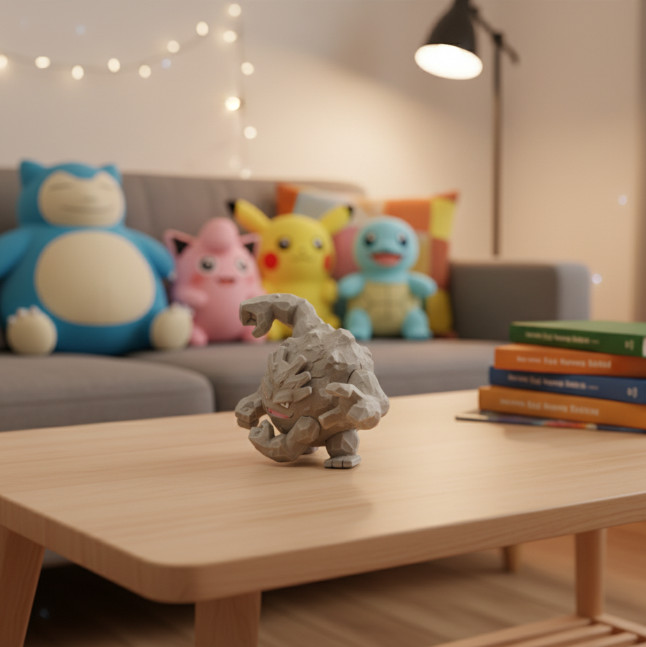 Gravalanch jouet Pokémon – Figurine de collection pour petits dresseurs – Image 4