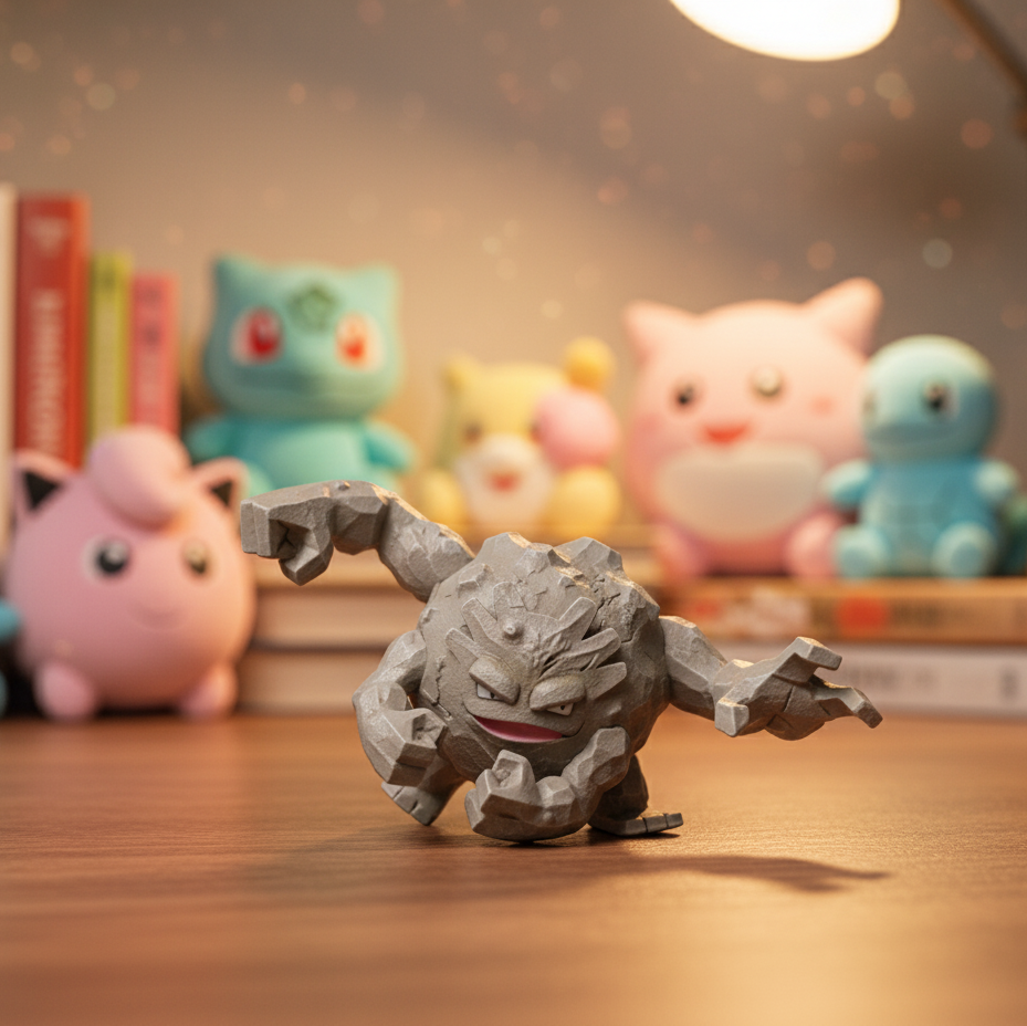 Gravalanch jouet Pokémon – Figurine de collection pour petits dresseurs – Image 5