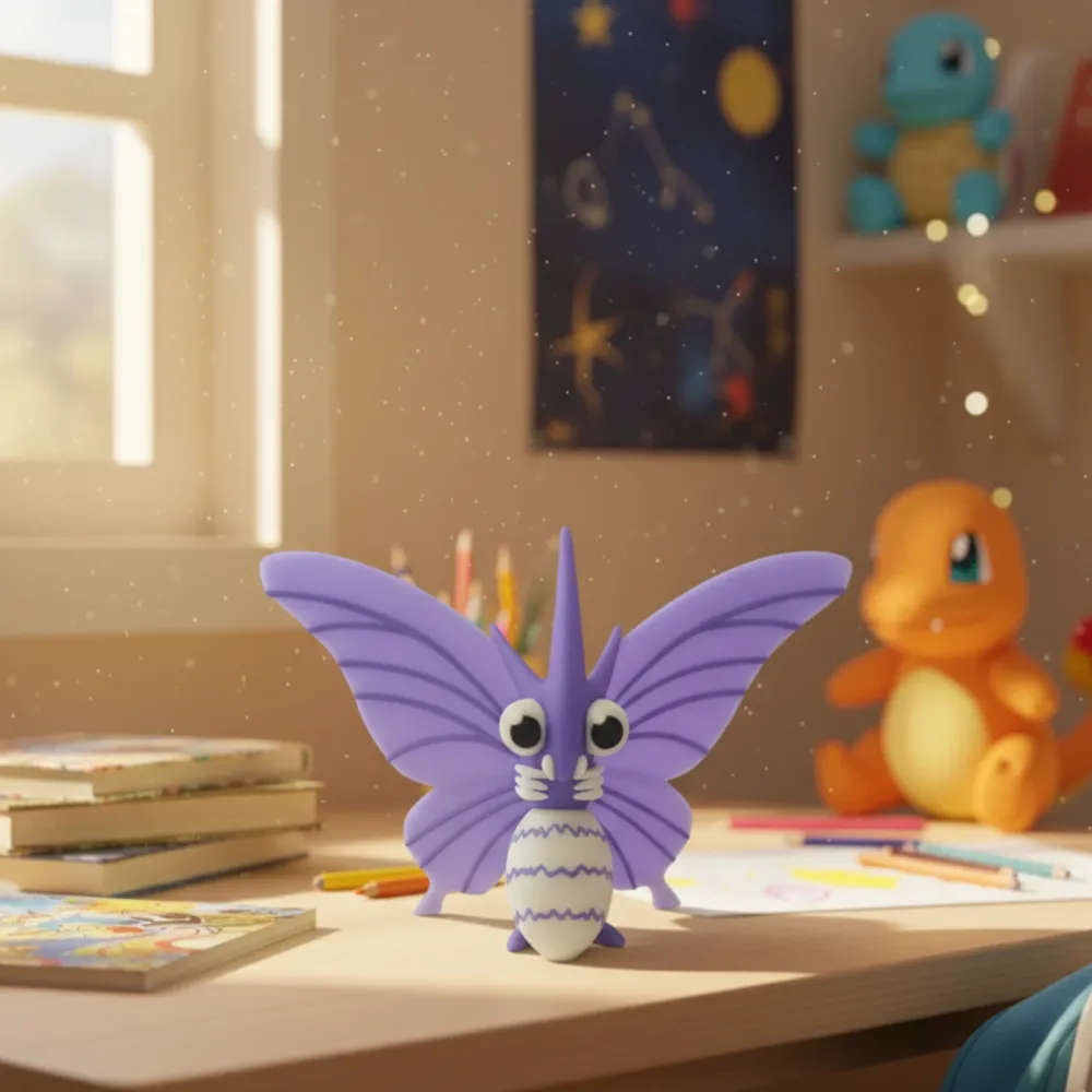 Aéromite jouet Pokémon – Figurine de Collection Insecte pour Petits Dresseurs – Image 3