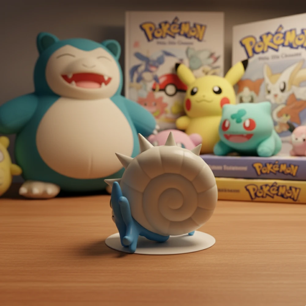 Amonistar jouet - Figurine Pokémon de collection pour aventuriers en herbe – Image 3