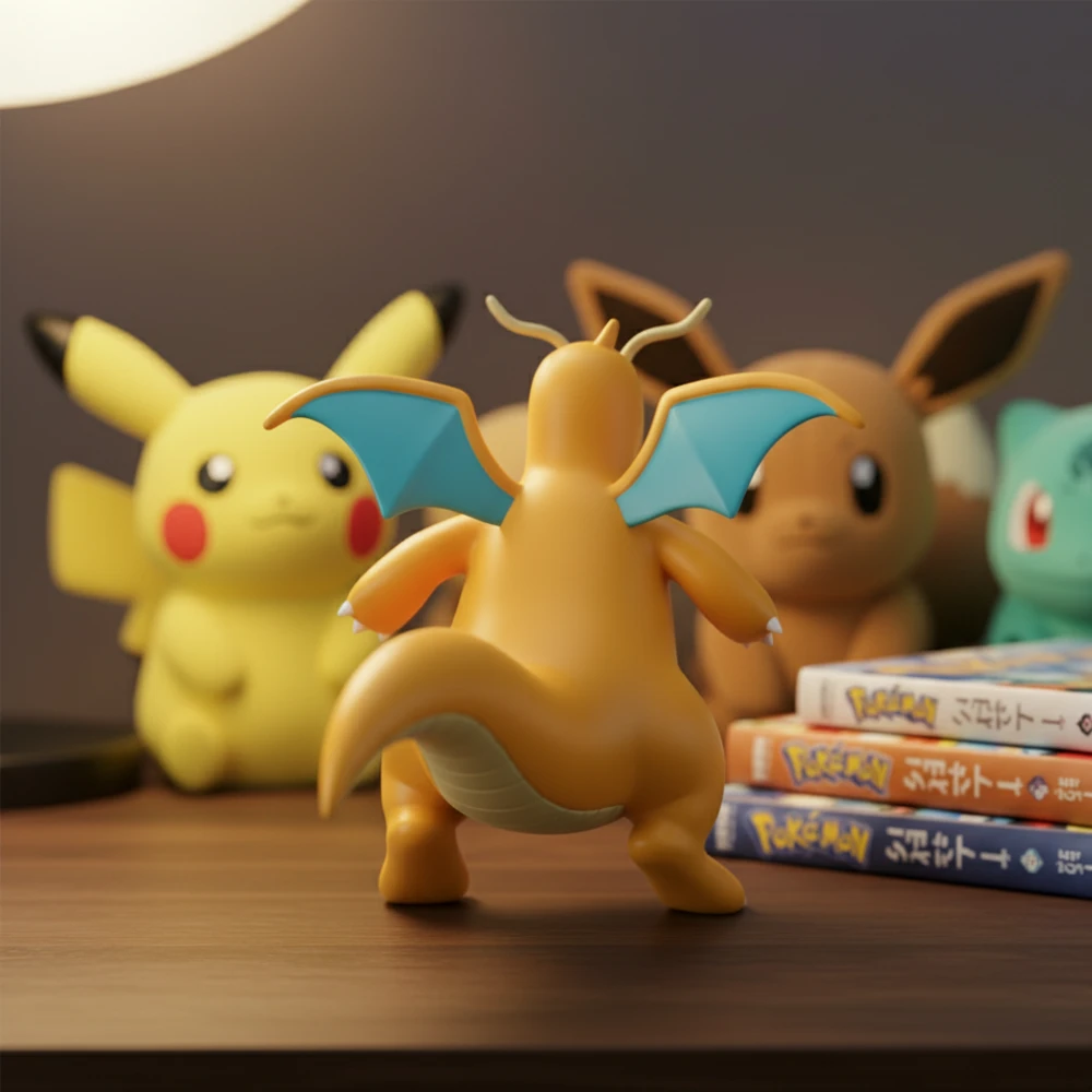 Dracolosse jouet Pokémon – Figurine de collection Dragon pour aventuriers passionnés – Image 2