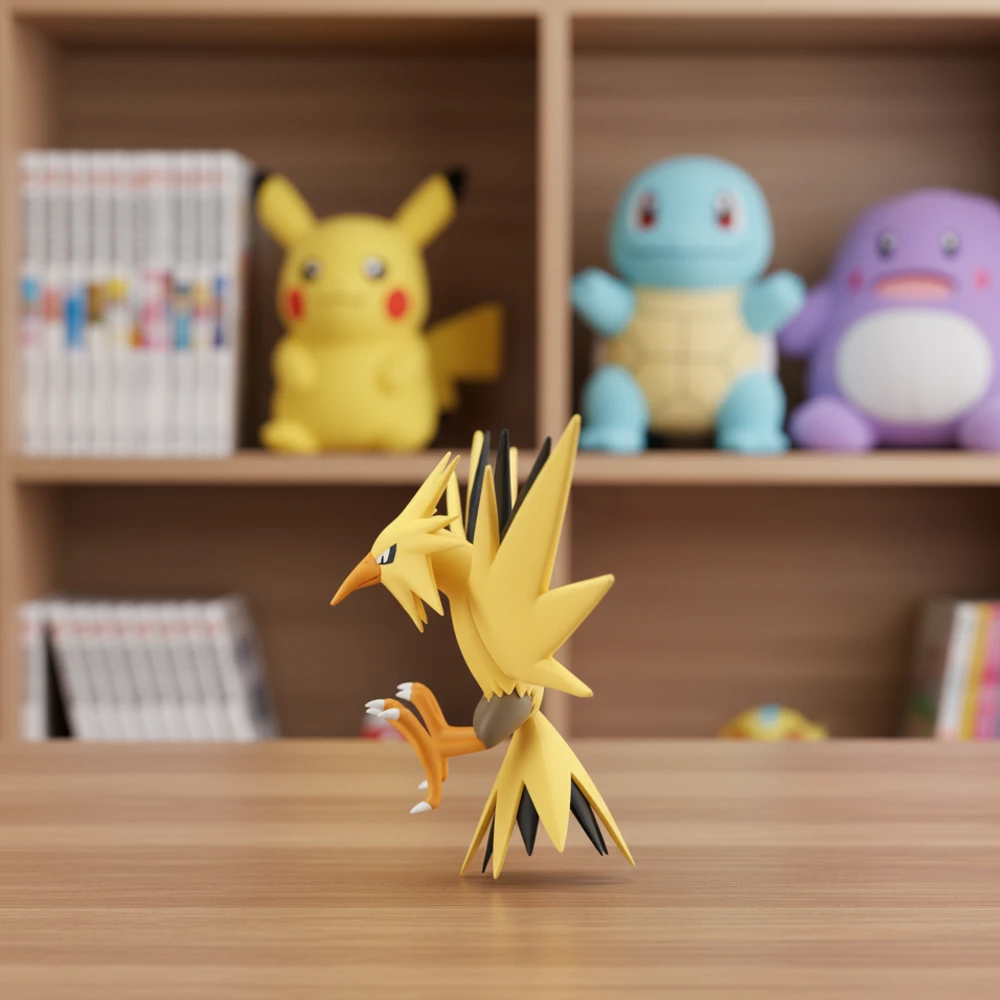 Électhor jouet Pokémon - Figurine collector électrique pour aventuriers en herbe – Image 2