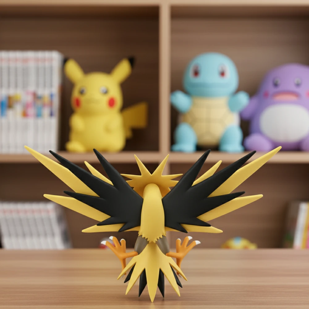 Électhor jouet Pokémon - Figurine collector électrique pour aventuriers en herbe – Image 3