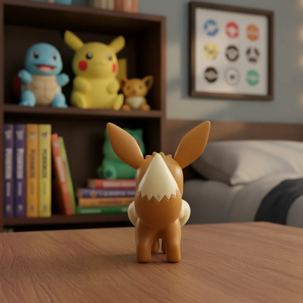 Évoli jouet Pokémon – Figurine à collectionner pour les jeunes dresseurs – Image 2