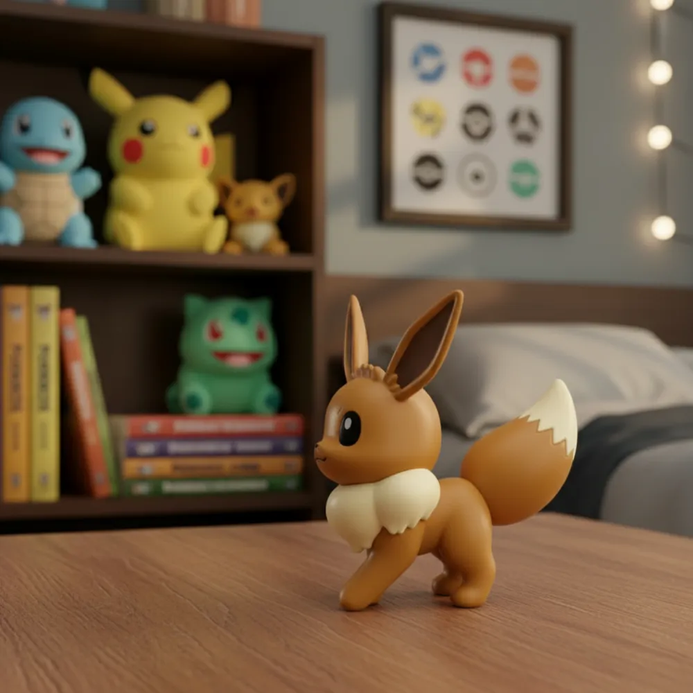 Évoli jouet Pokémon – Figurine à collectionner pour les jeunes dresseurs – Image 3