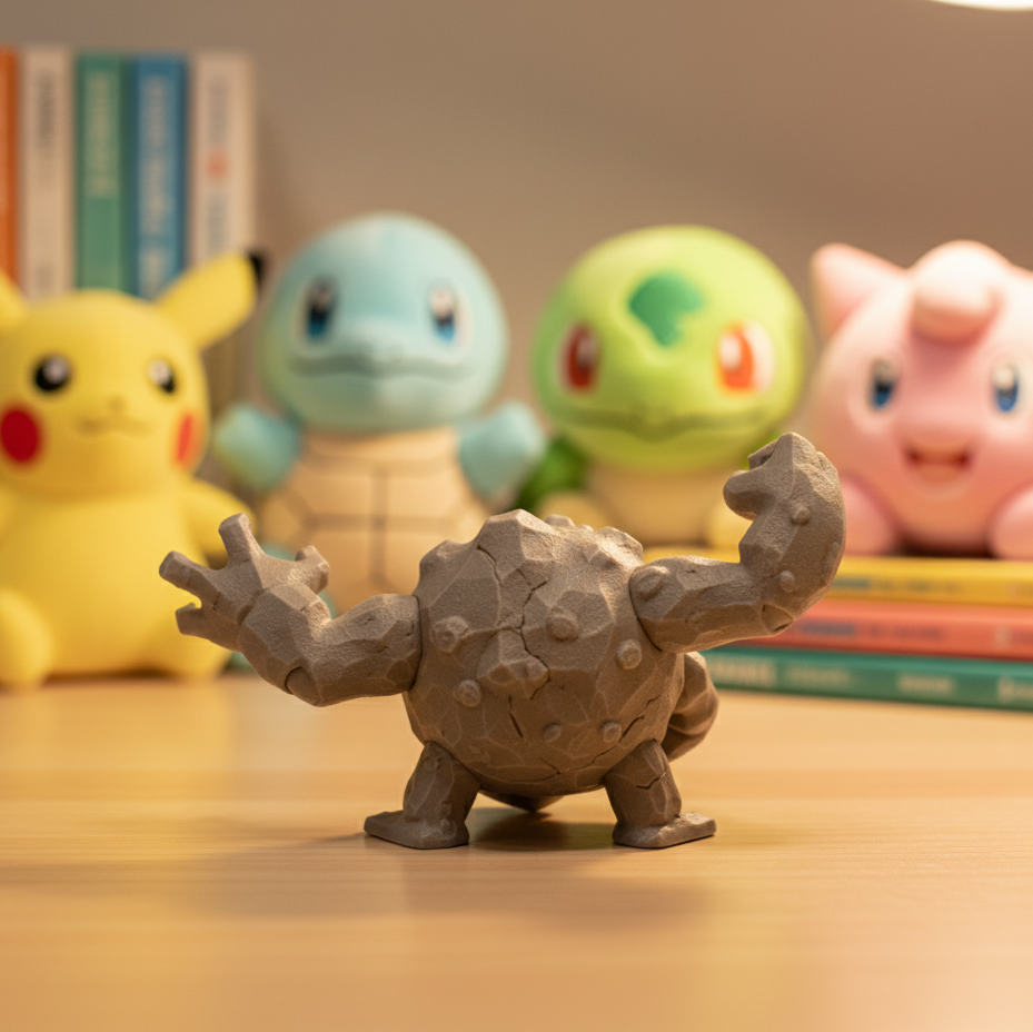Gravalanch jouet Pokémon – Figurine de collection pour petits dresseurs – Image 2