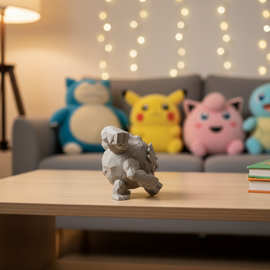 Gravalanch jouet Pokémon – Figurine de collection pour petits dresseurs – Image 3