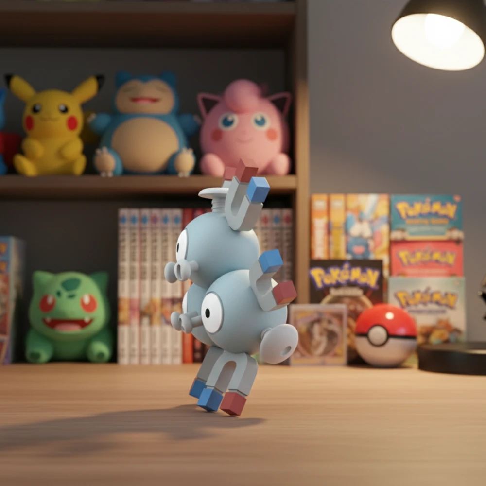 Magnéton jouet Pokémon – Figurine de Collection Électrisante – Image 5