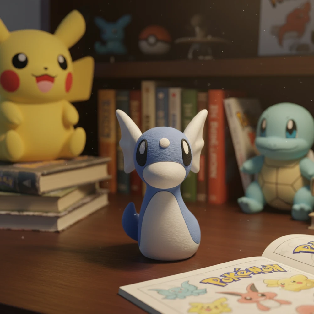 Figurine Minidraco Jouet Pokémon collection – Dragon légendaire à adopter – Image 4