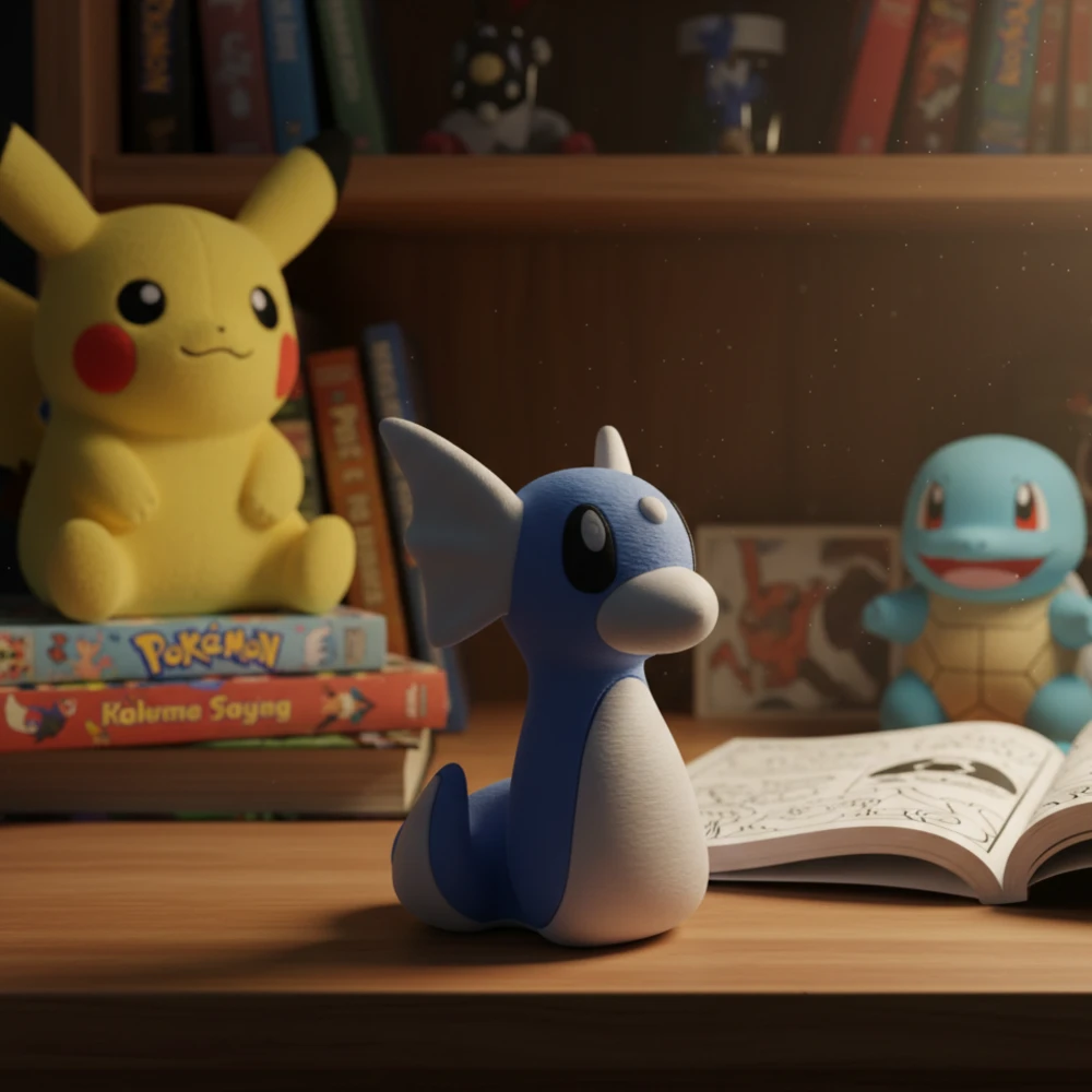 Figurine Minidraco Jouet Pokémon collection – Dragon légendaire à adopter – Image 5