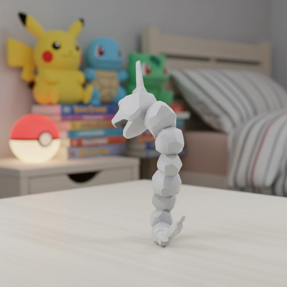 Onix jouet Pokémon - Figurine de collection pour jeunes dresseurs – Image 2