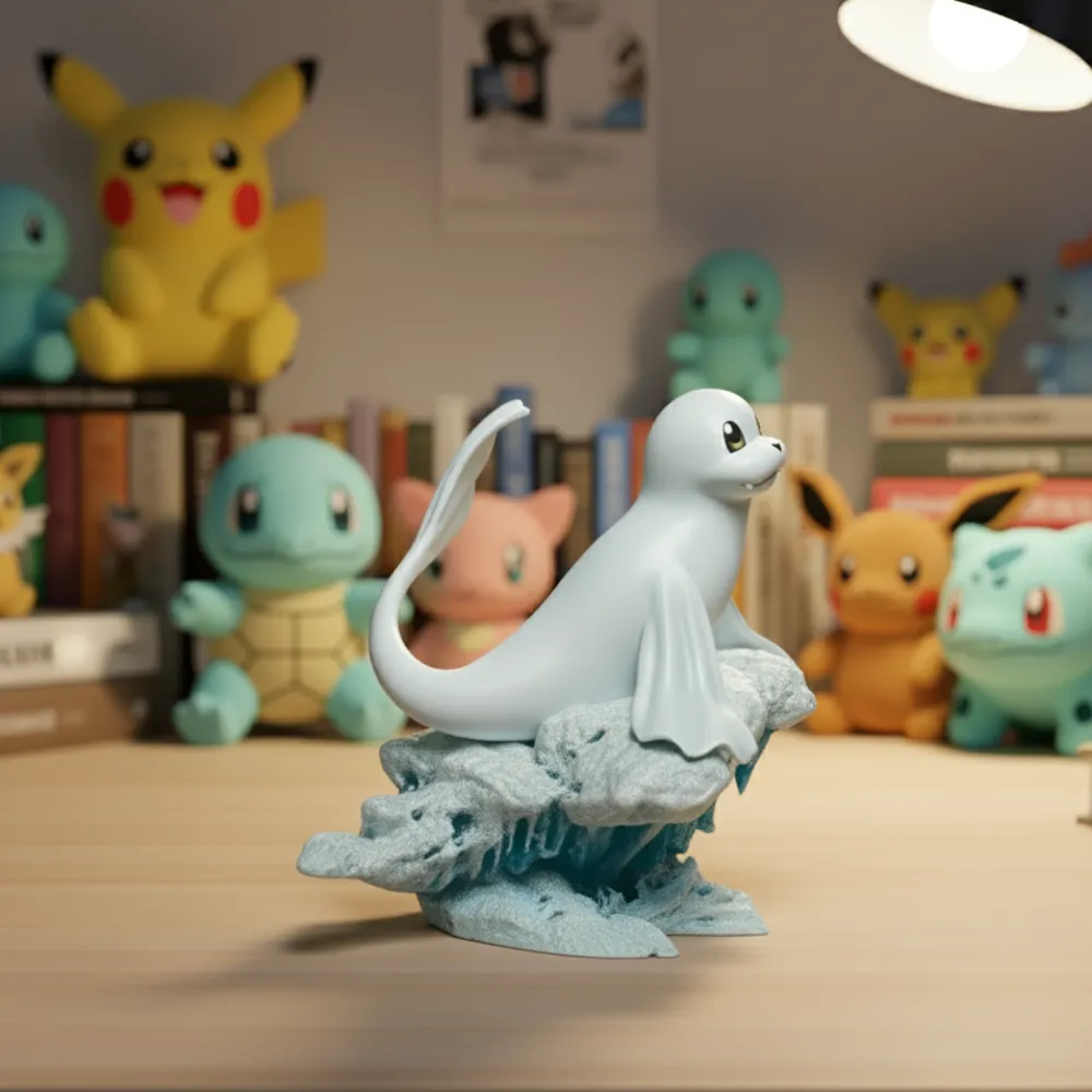 Lamantine figurine Pokémon - Plongez dans l'univers aquatique à collectionner – Image 3