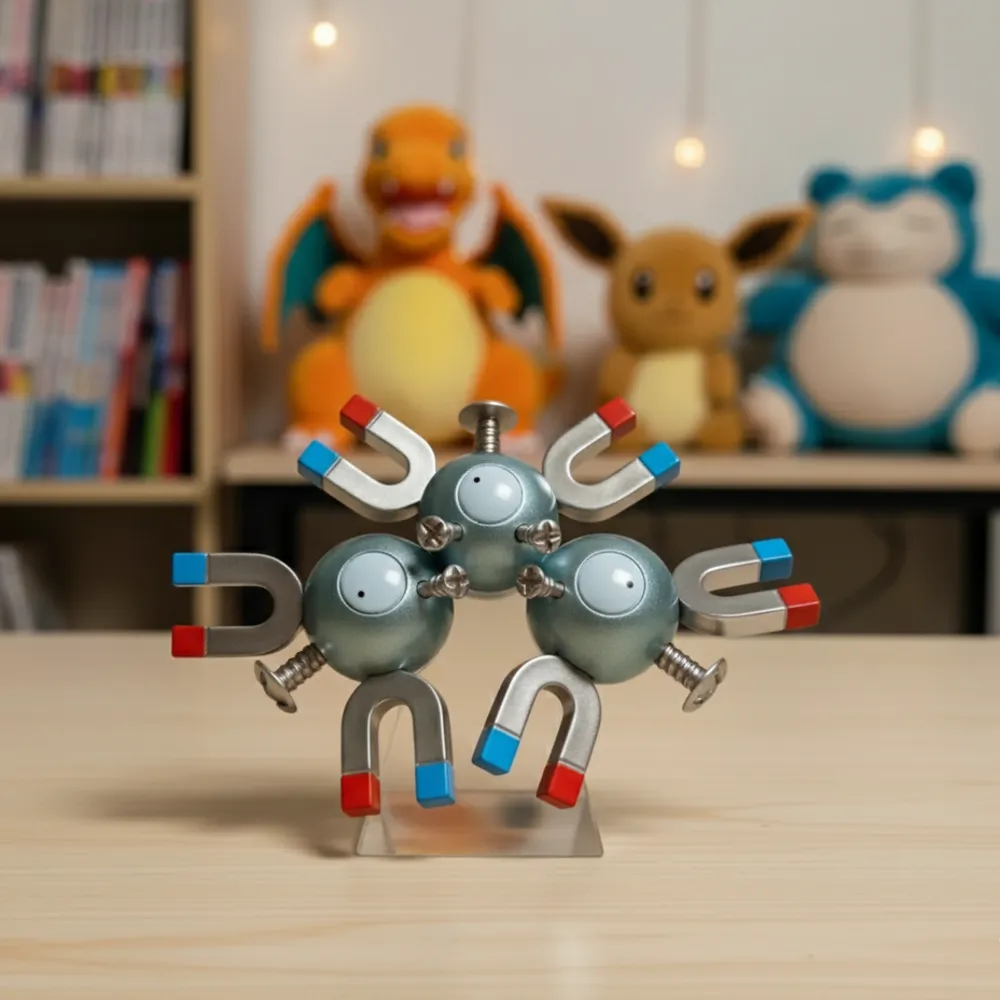 Magnéton figurine Pokémon – Collection électrisante pour fans et enfants – Image 3