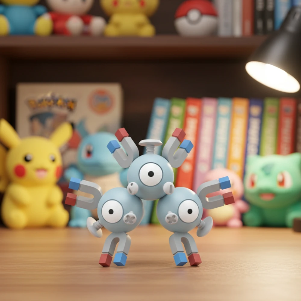 Magnéton jouet Pokémon – Figurine de Collection Électrisante – Image 2