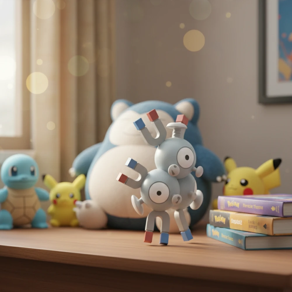 Magnéton jouet Pokémon – Figurine de Collection Électrisante – Image 3