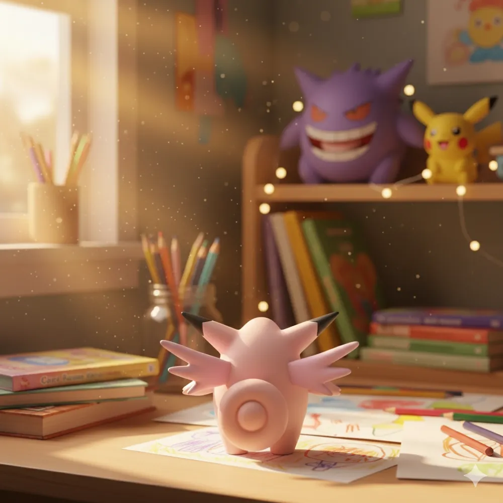 Figurine Mélodelfe Pokémon - Magie et Douceur à Collectionner – Image 3