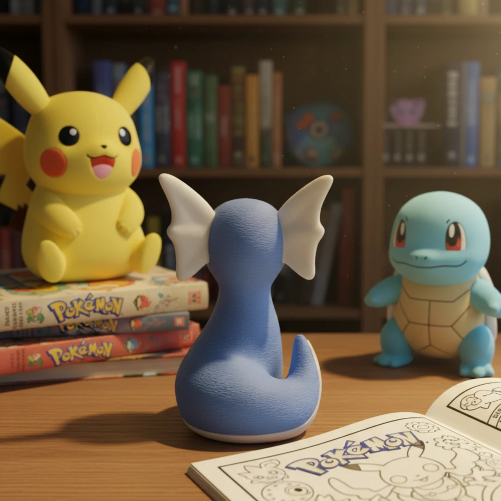 Figurine Minidraco Jouet Pokémon collection – Dragon légendaire à adopter – Image 2