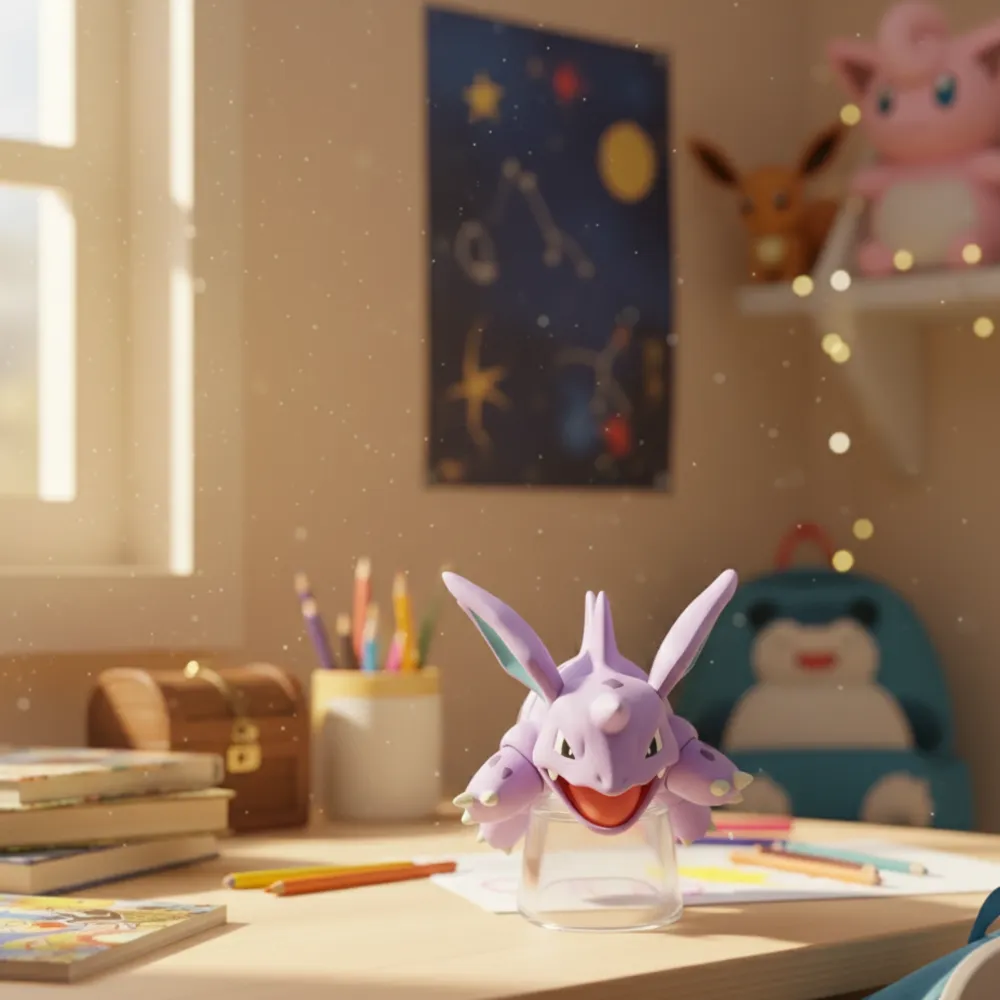 Figurine Nidorino Pokémon – Puissance Poison pour les Dresseurs Collectionneurs – Image 2