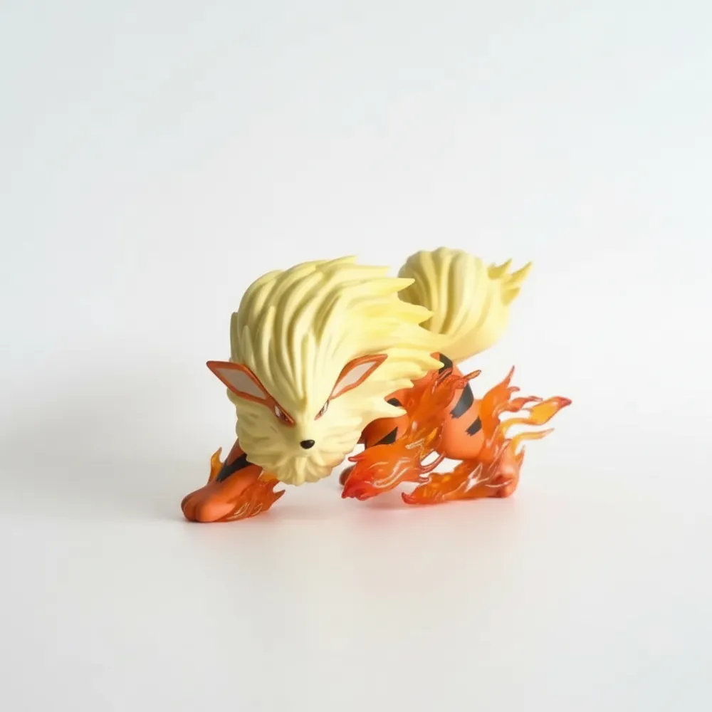 Figurine Arcanin Pokémon – Jouet Collector de Feu pour Fans Passionnés