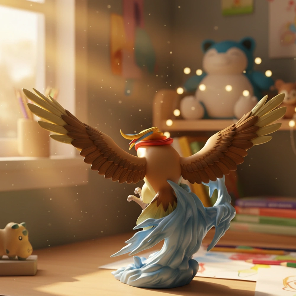 Figurine Roucoups Pokémon – Le compagnon ailé des dresseurs en herbe – Image 3